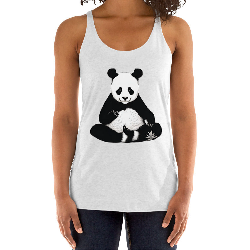 Peaceful Panda Women's Racer back tank top