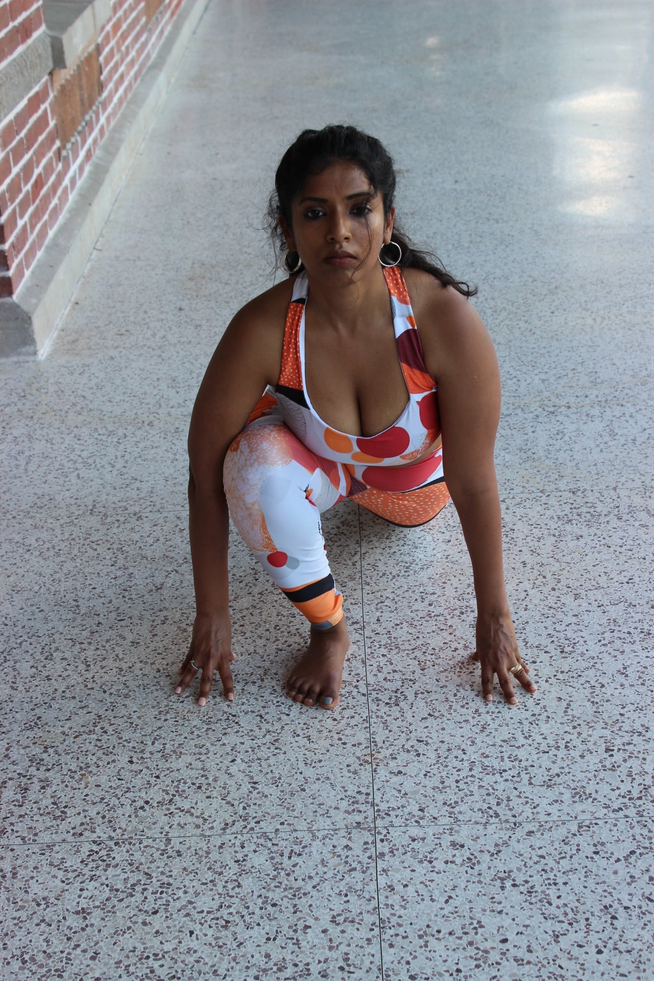 Supportive Racerback Sports Bra – Meditation Circles