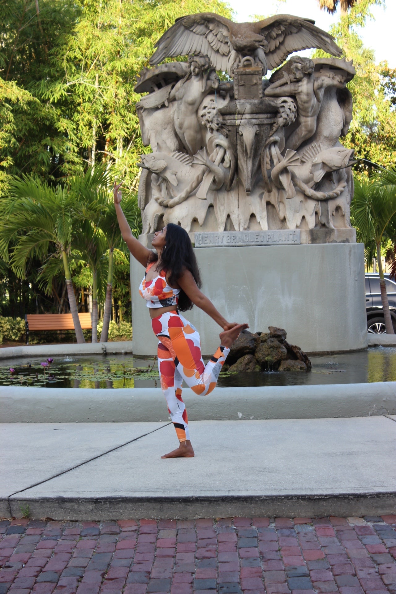 Meditation Circles High-Waist Yoga Leggings
