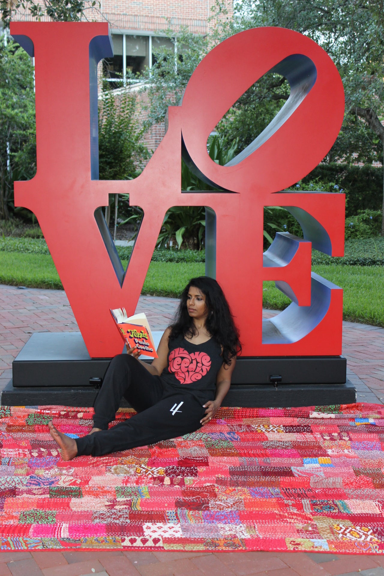 All We Need is Love Women's Racerback Tank