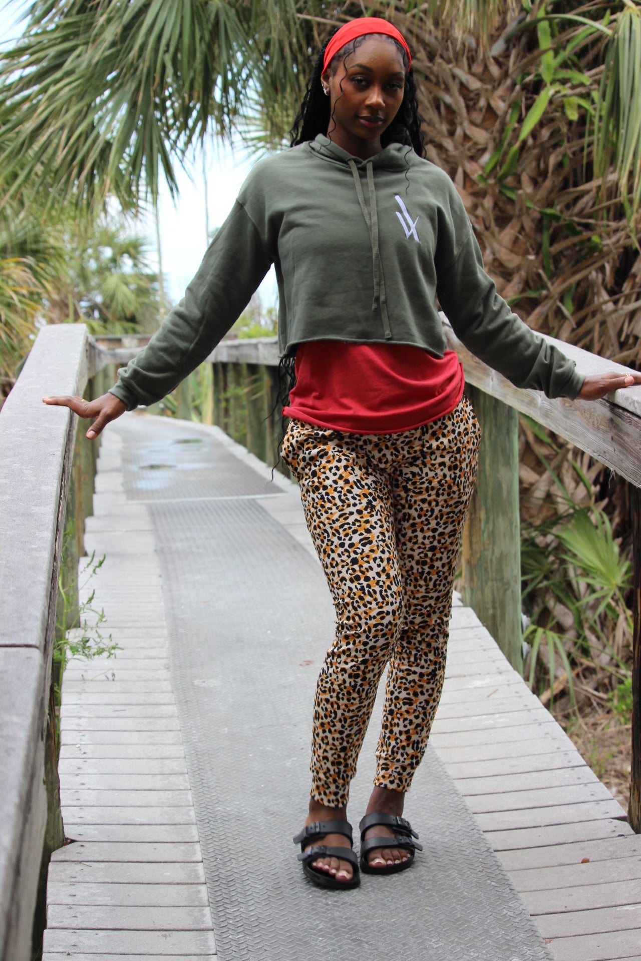Women's Cropped Hoodie