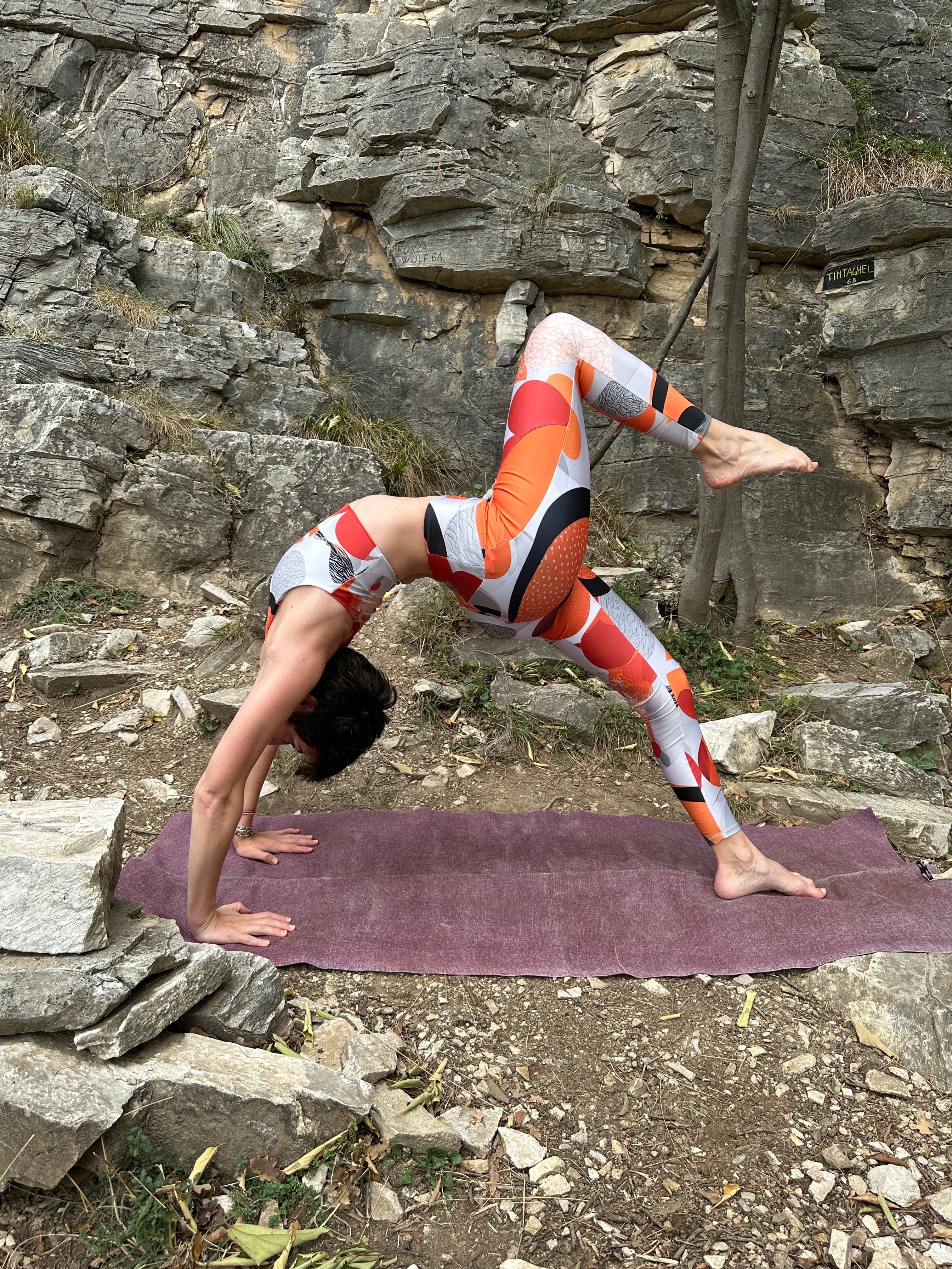 Meditation Circles High-Waist Yoga Leggings