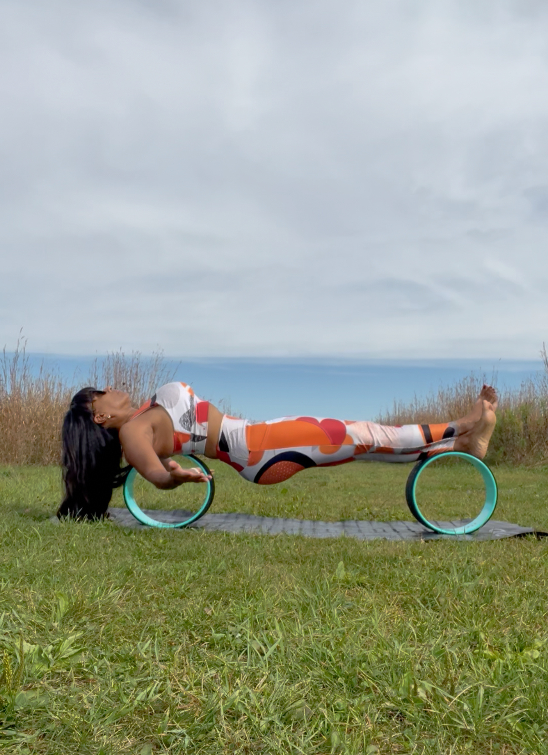 Meditation Circles High-Waist Yoga Leggings