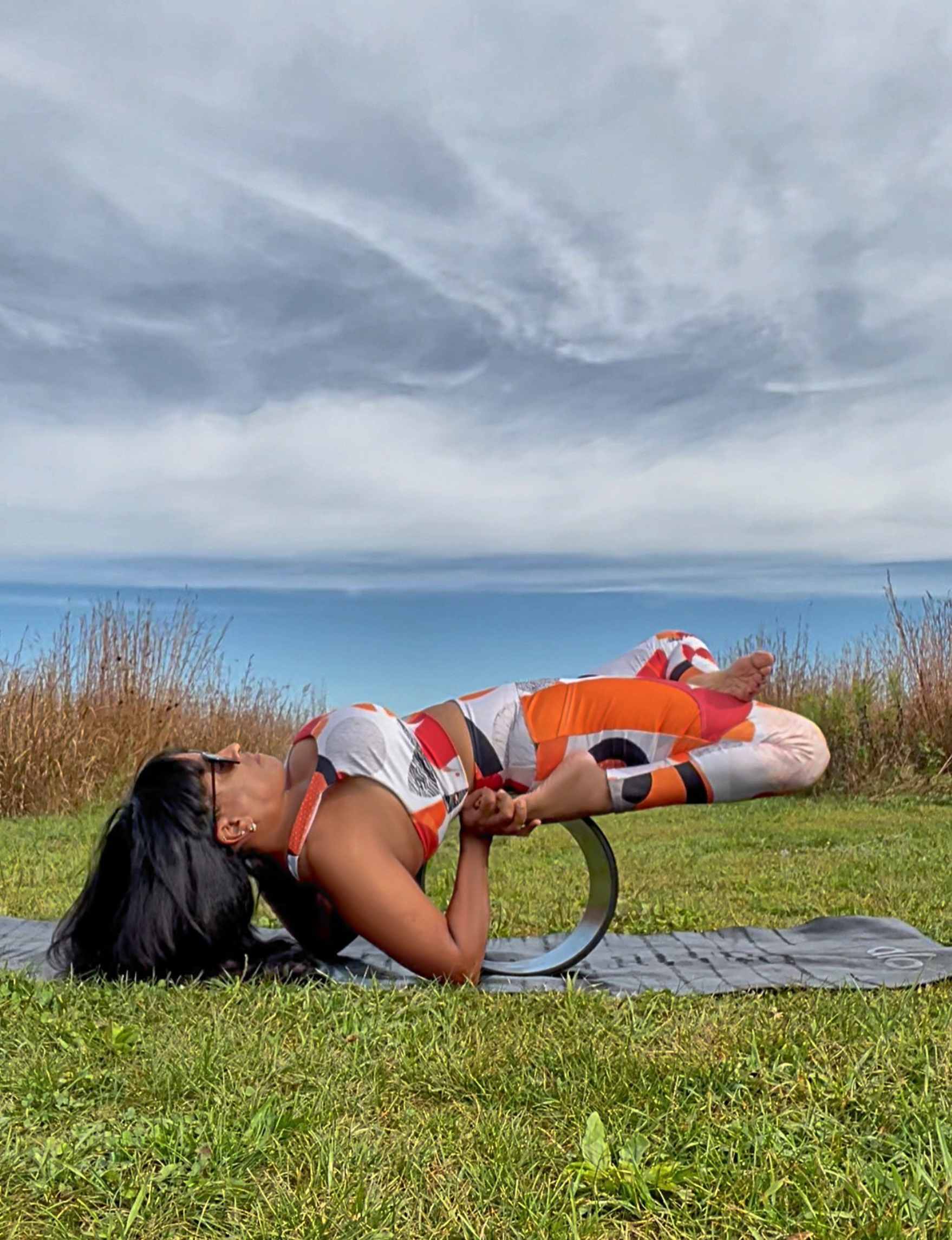 Meditation Circles High-Waist Yoga Leggings