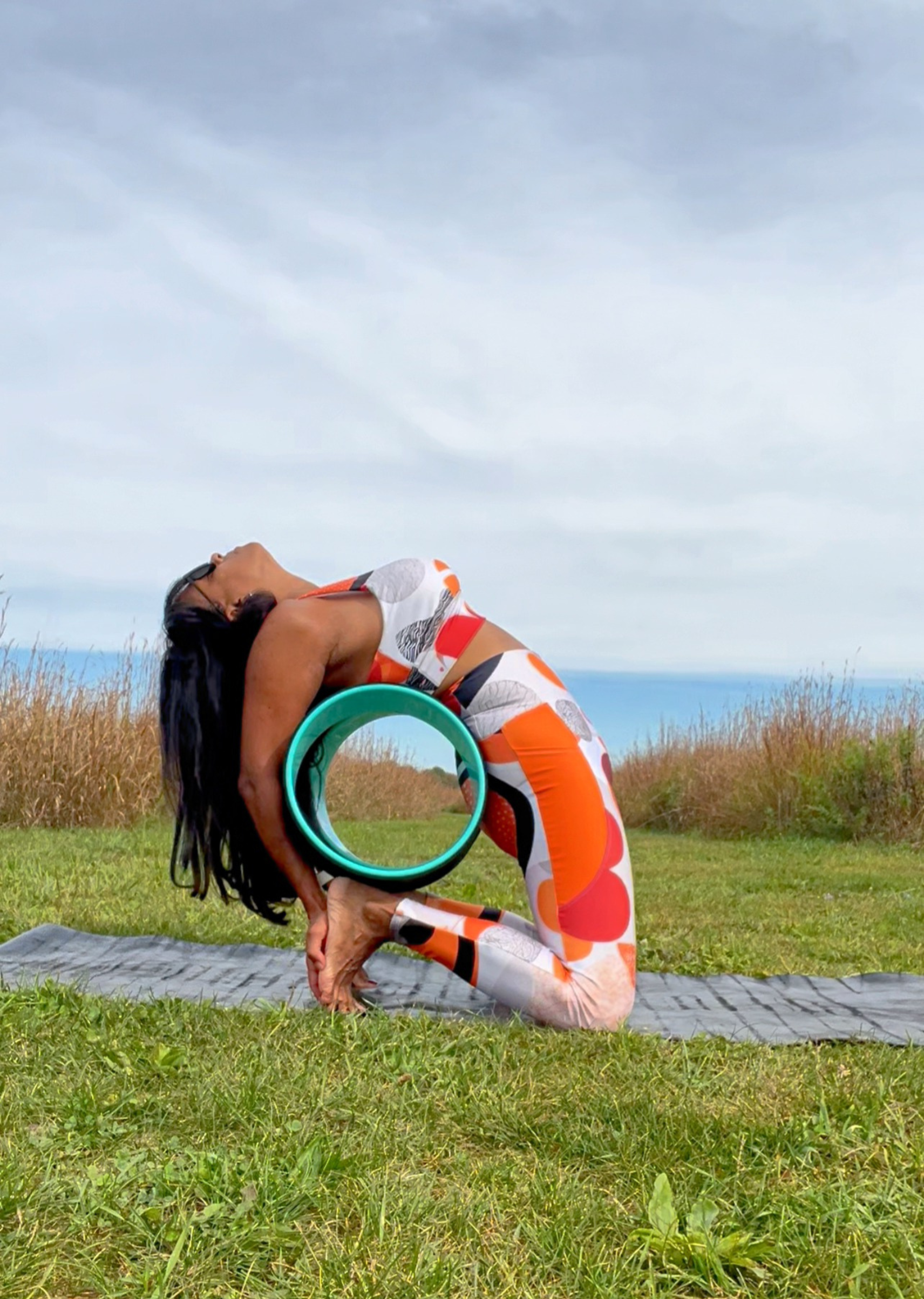 Meditation Circles High-Waist Yoga Leggings