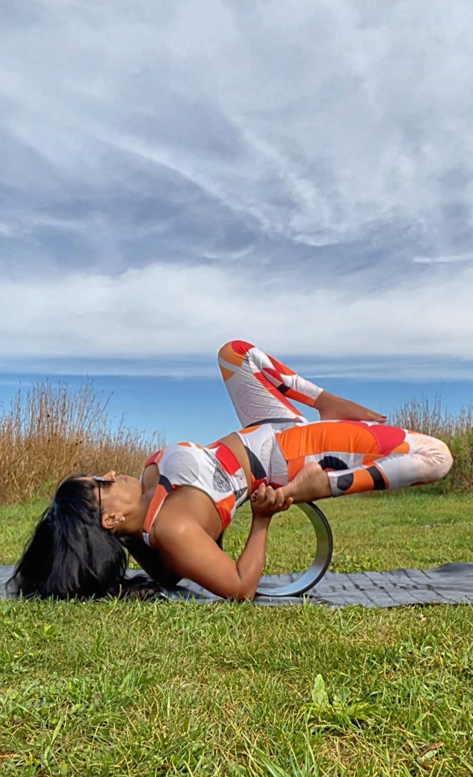 Meditation Circles High-Waist Yoga Leggings