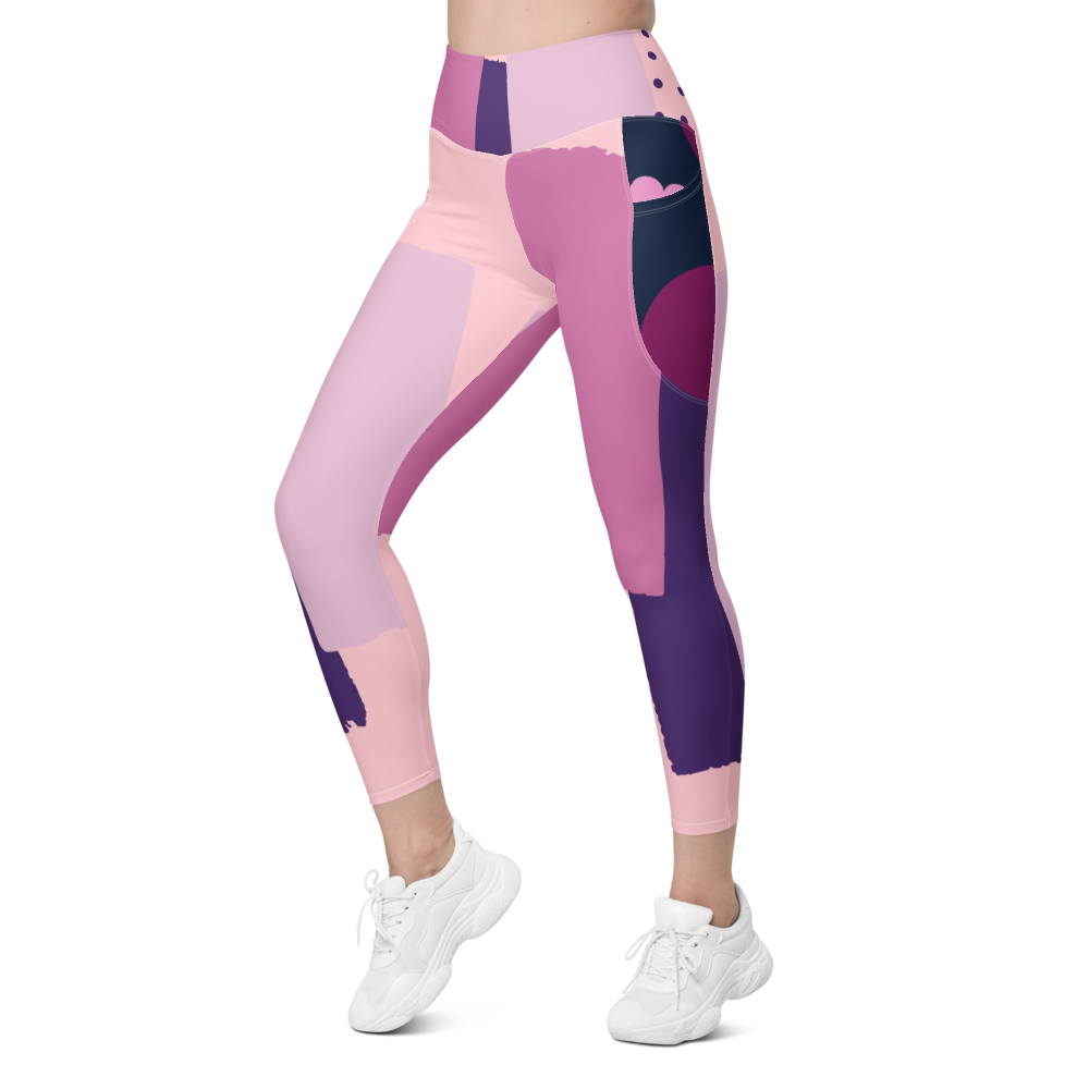 80s Inspo Paint Splash Women's Leggings