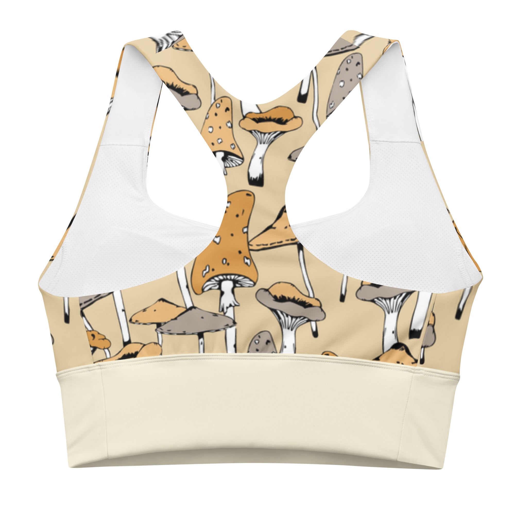Mushroom Lover Sports Bra