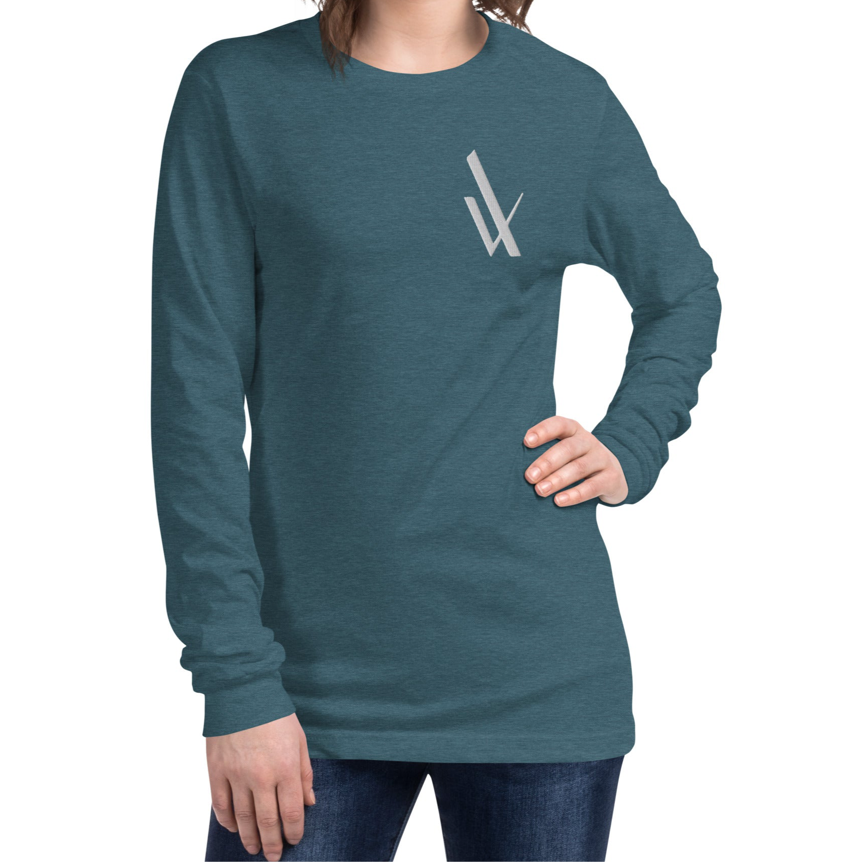 My Velveteen Habit-Casual and Versatile Long Sleeve Eco Cotton Tee