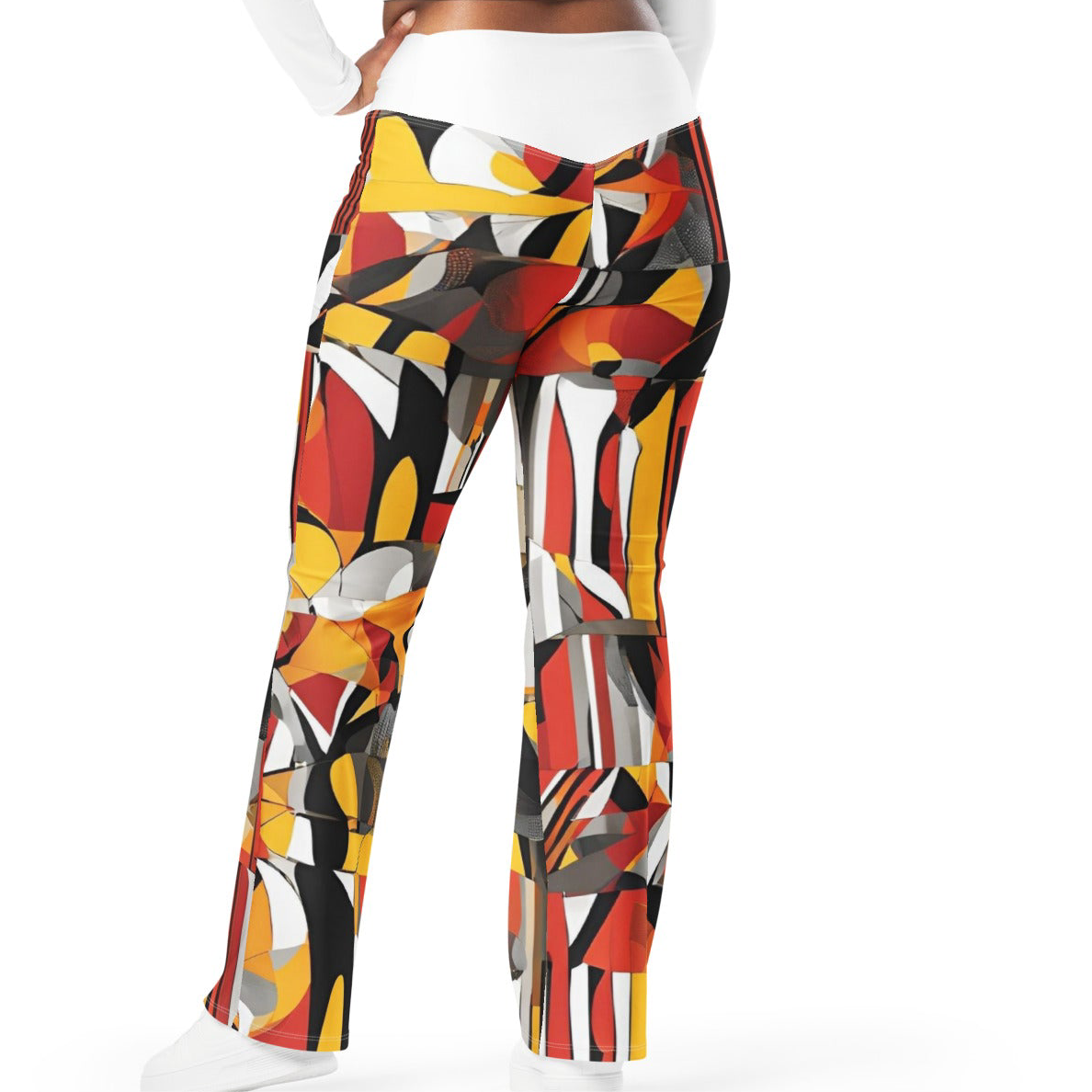 Dusk Drifter Sustainable High Waisted Flare leggings