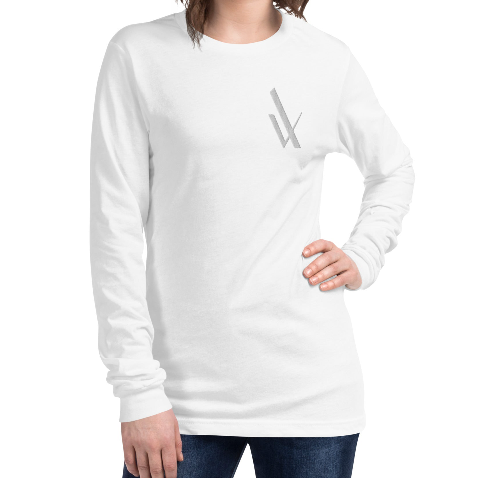 My Velveteen Habit-Casual and Versatile Long Sleeve Eco Cotton Tee