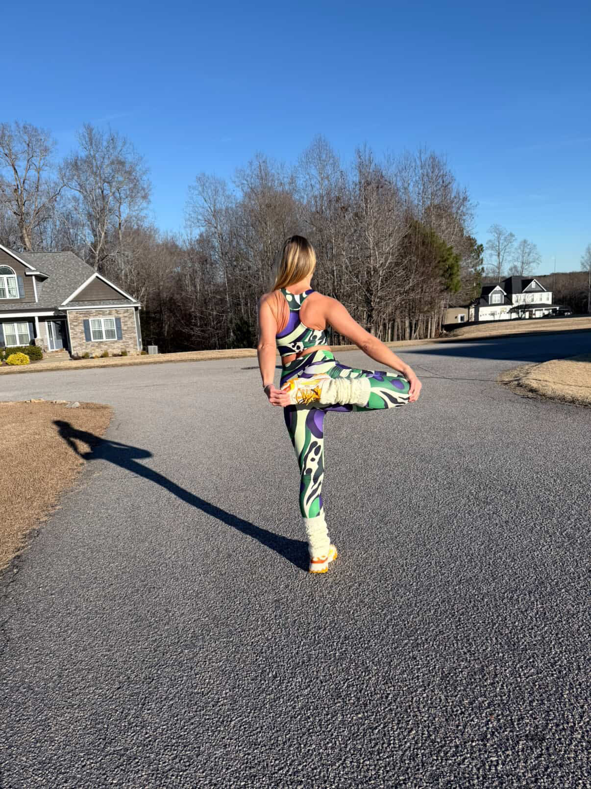 Purple Paisley Planets Abstract Women's Leggings