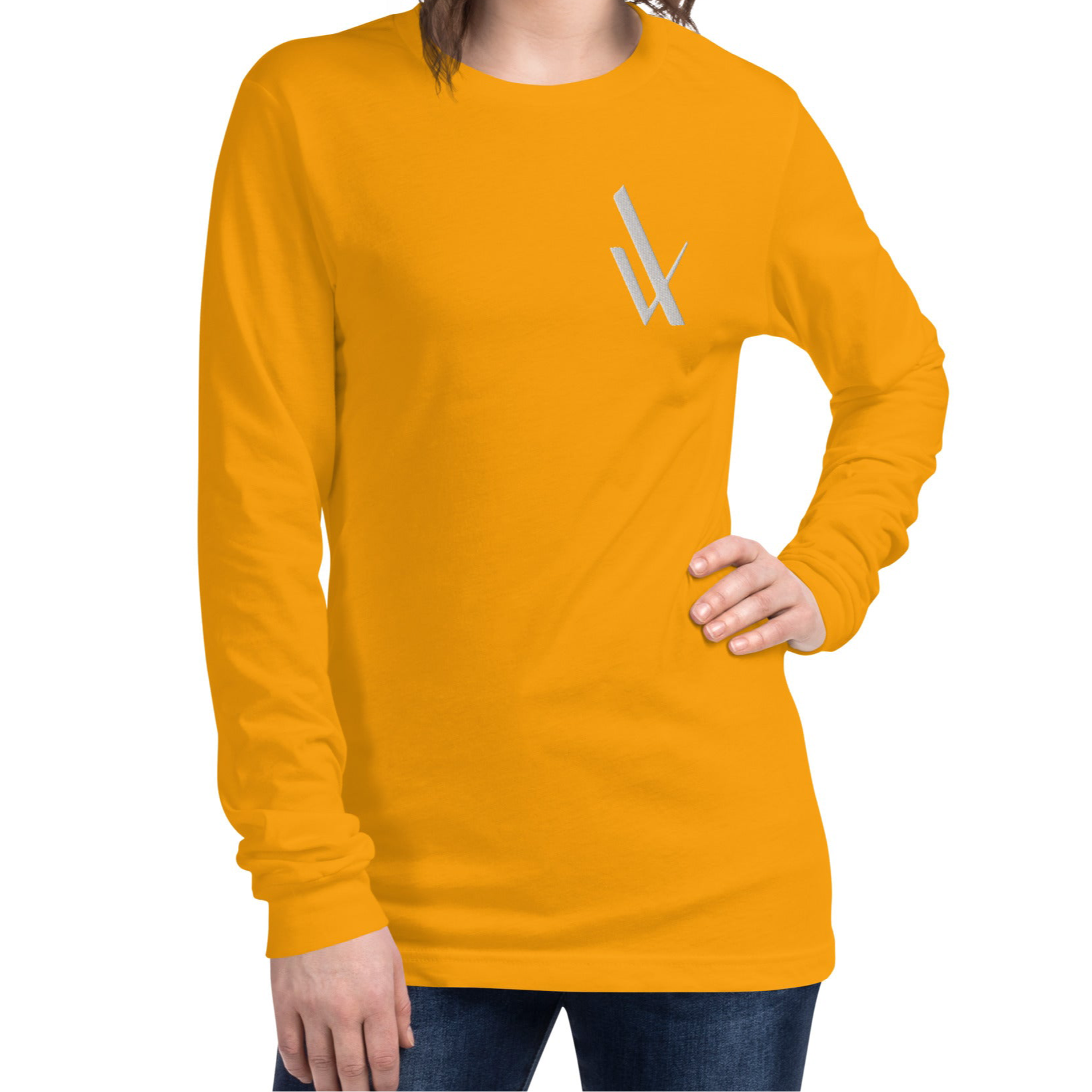 My Velveteen Habit-Casual and Versatile Long Sleeve Eco Cotton Tee