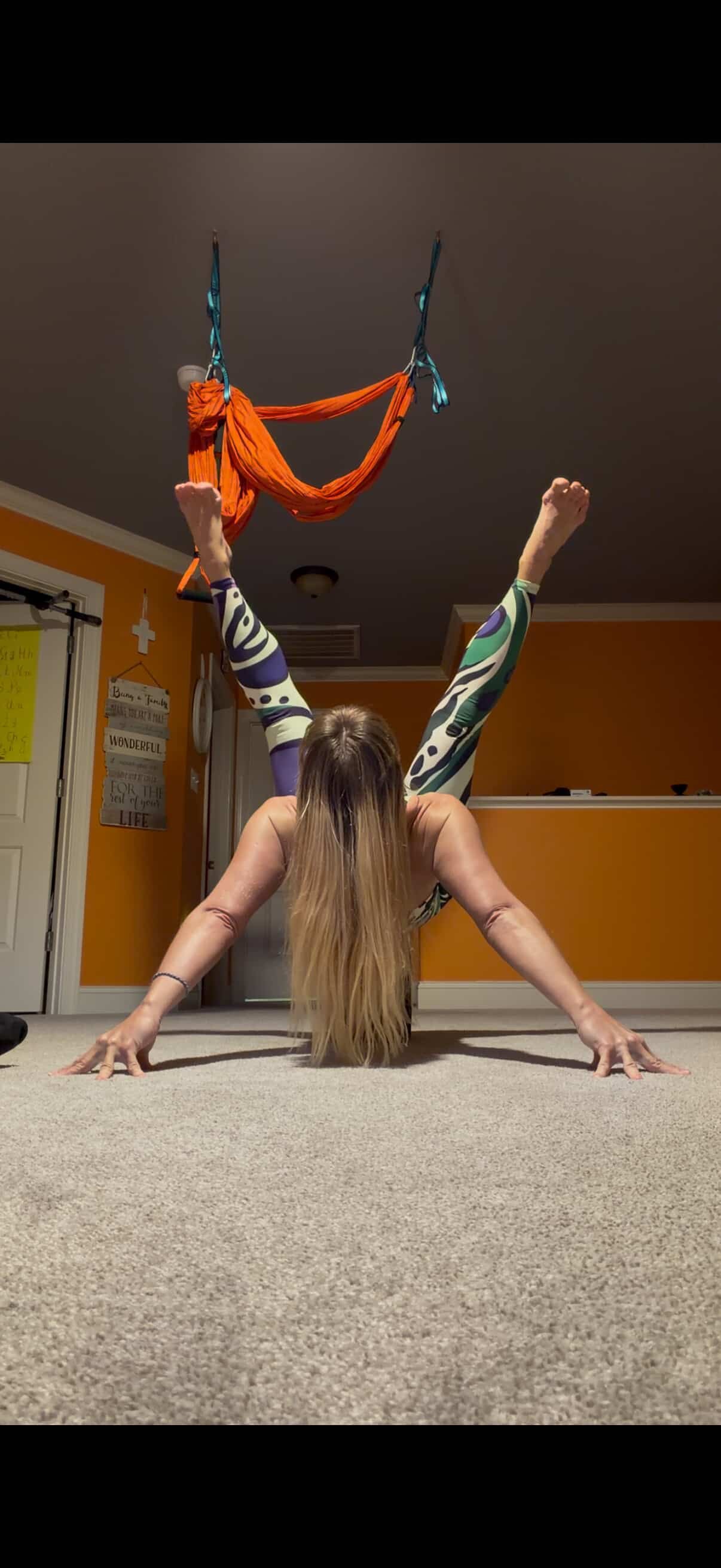 Purple Paisley Planets Abstract Women's Leggings