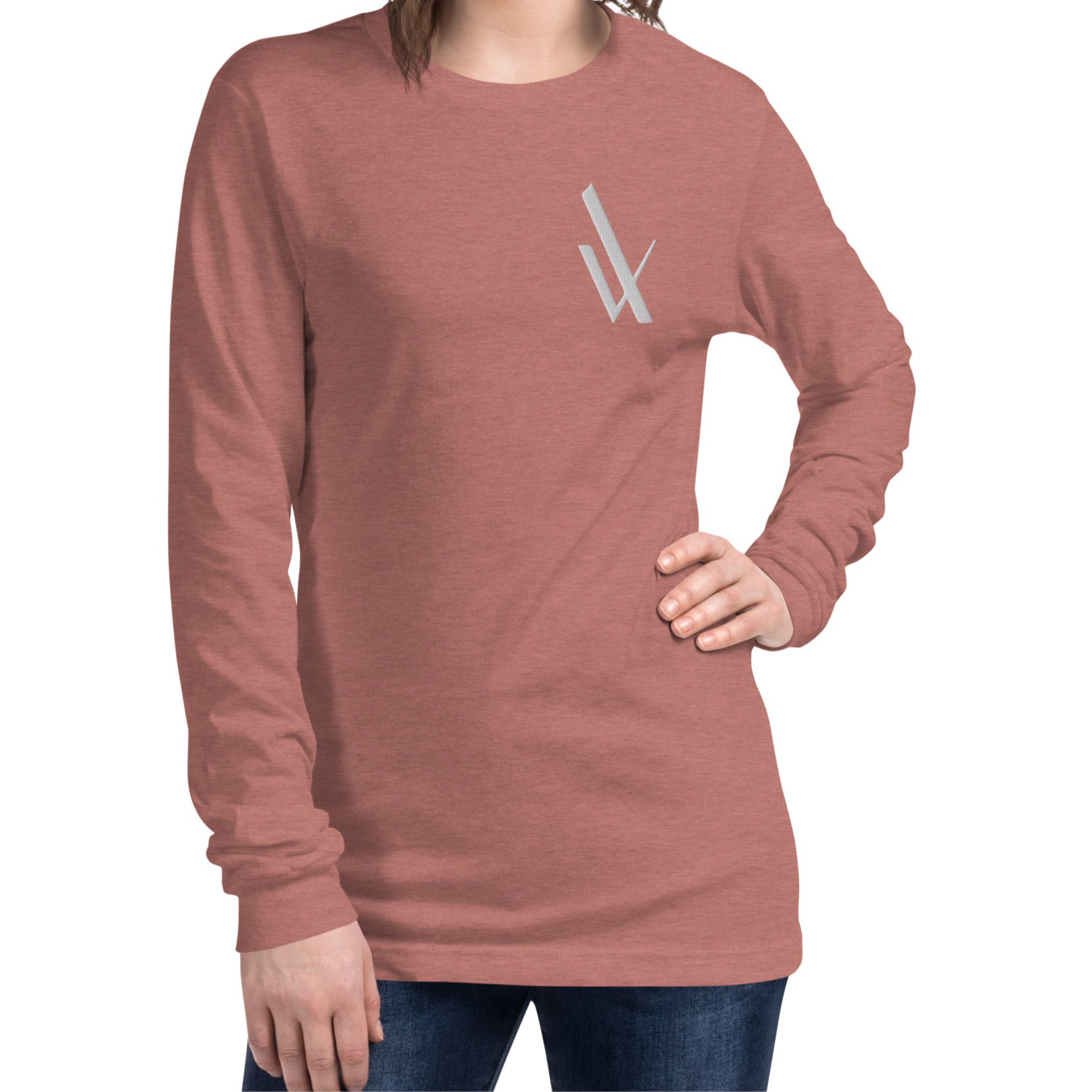 My Velveteen Habit-Casual and Versatile Long Sleeve Eco Cotton Tee