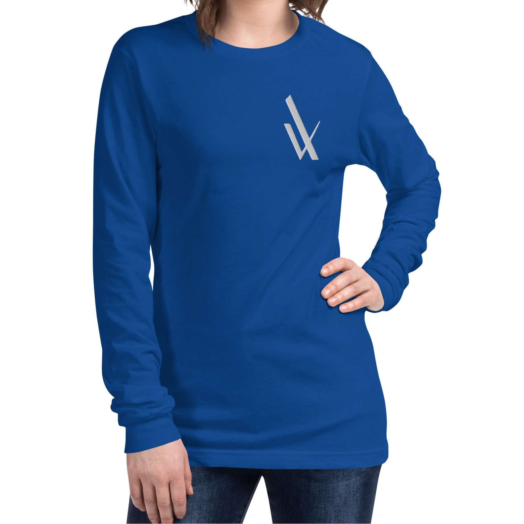 My Velveteen Habit-Casual and Versatile Long Sleeve Eco Cotton Tee