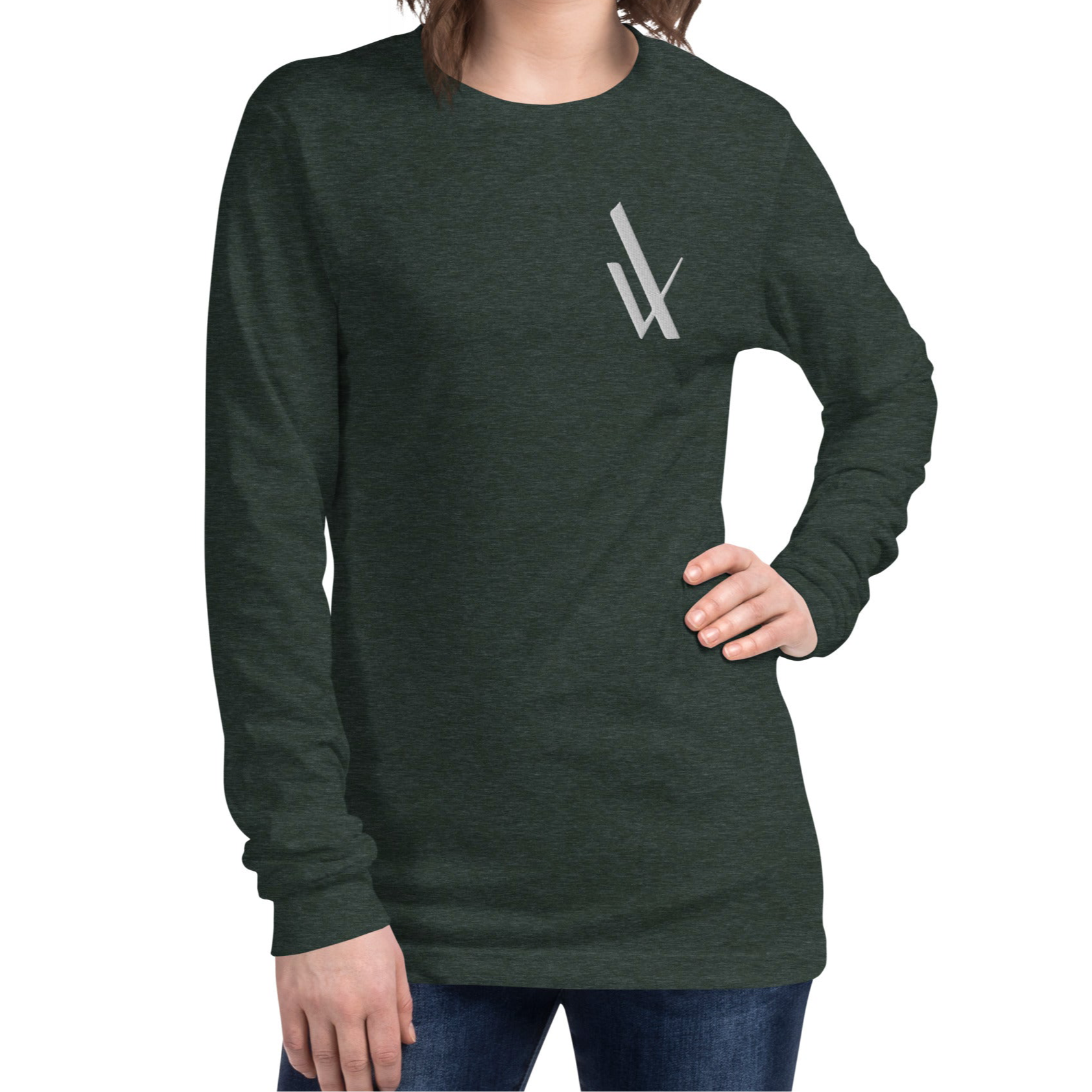 My Velveteen Habit-Casual and Versatile Long Sleeve Eco Cotton Tee