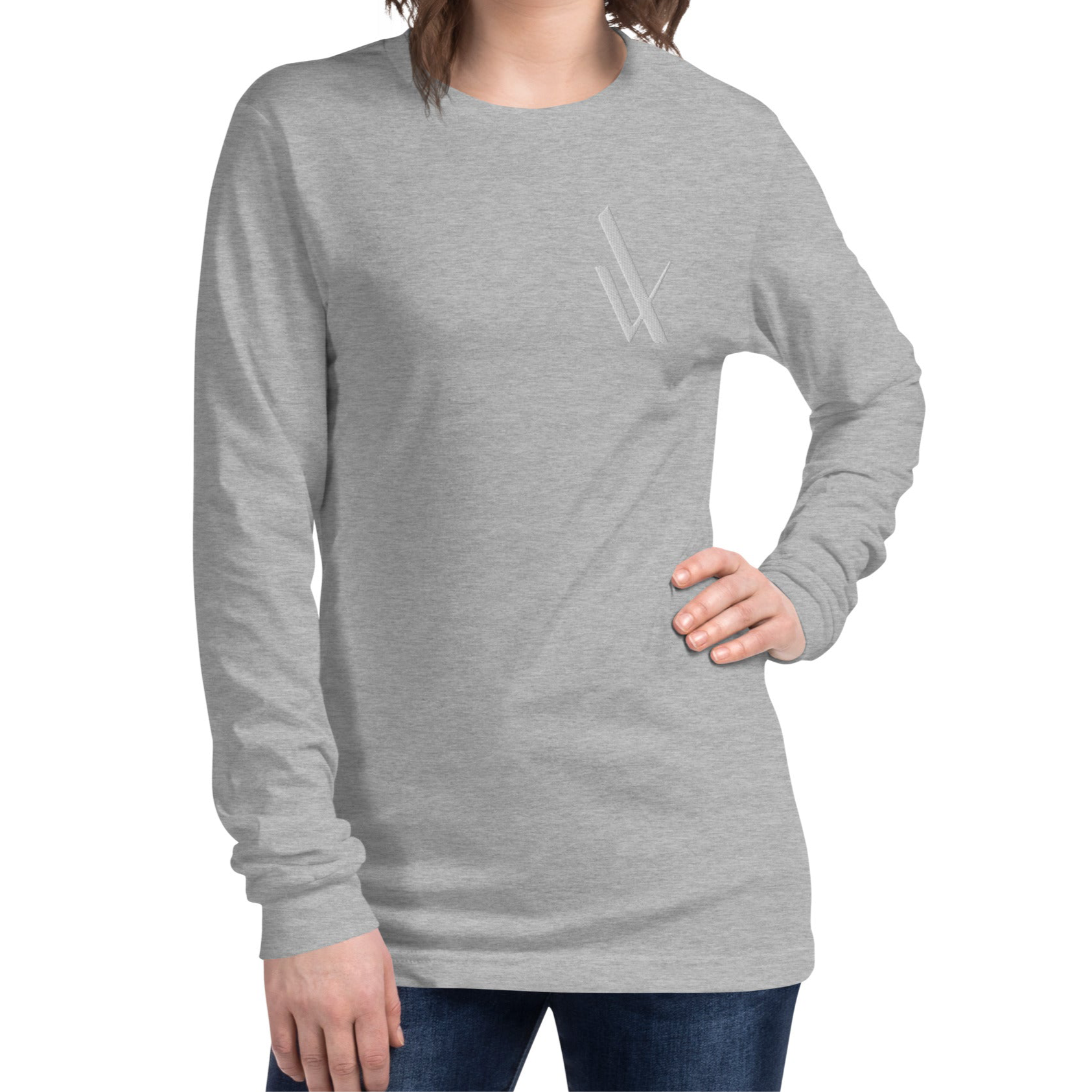 My Velveteen Habit-Casual and Versatile Long Sleeve Eco Cotton Tee
