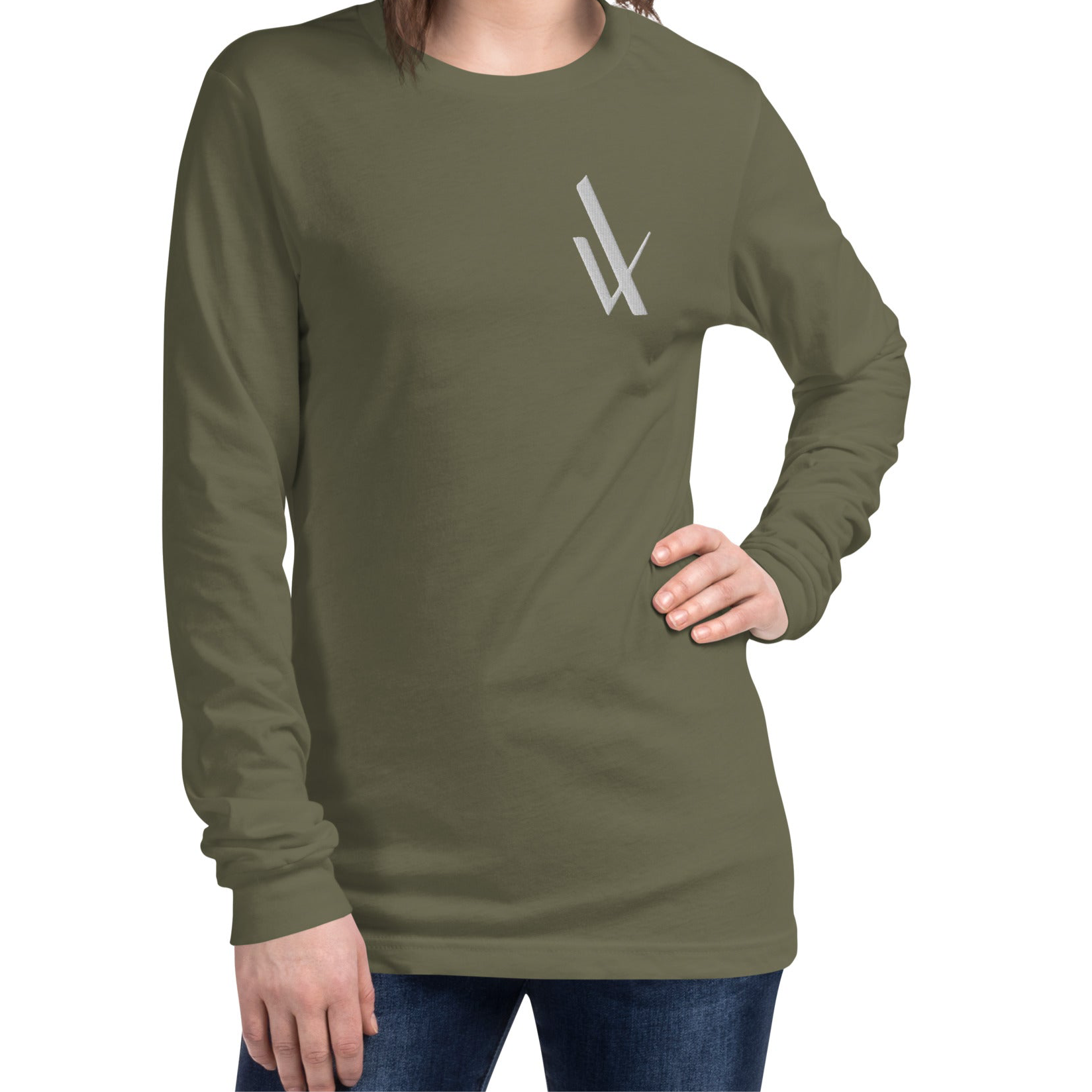 My Velveteen Habit-Casual and Versatile Long Sleeve Eco Cotton Tee