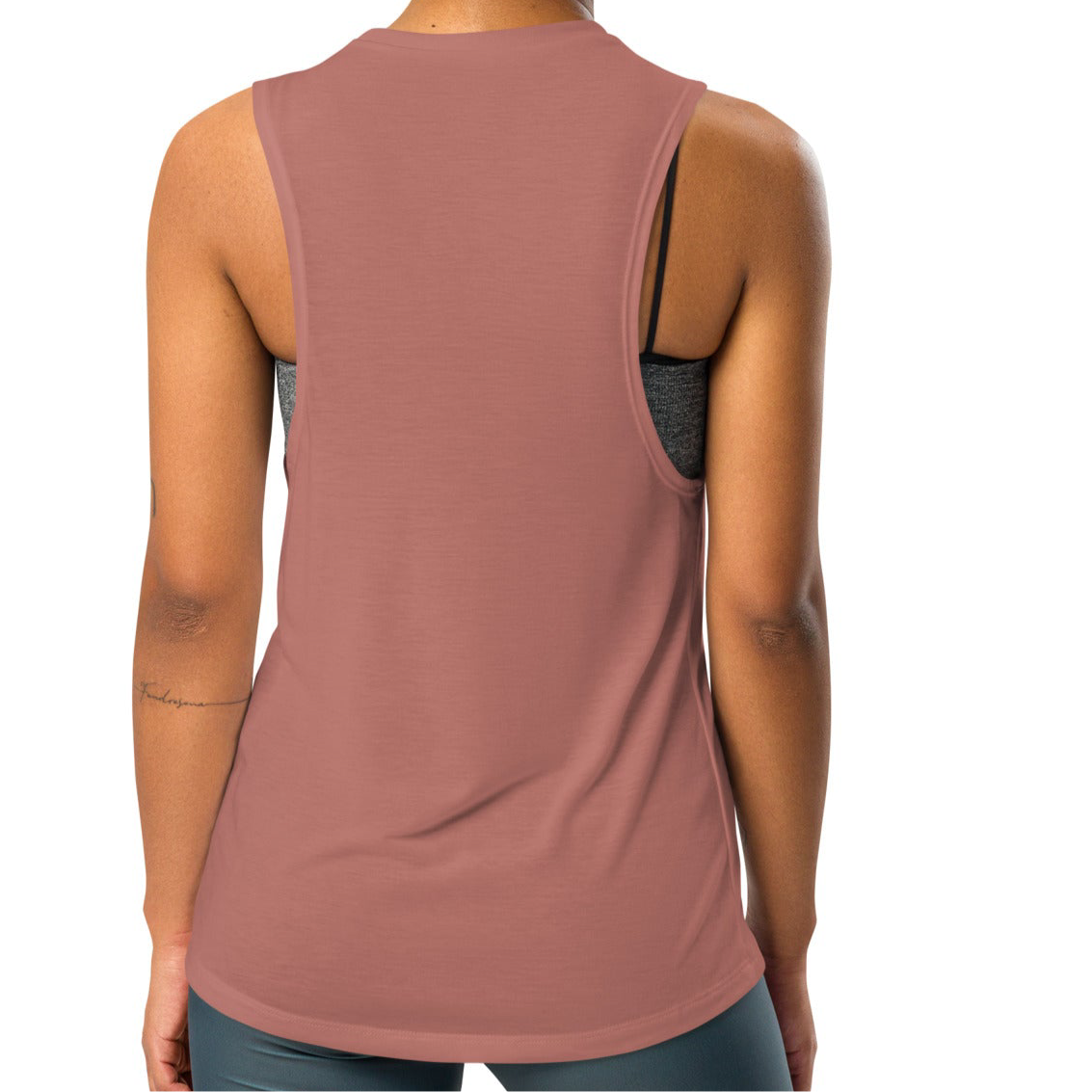 Still Fox-Effortlessly Cool Flowy Tank with Deep-Cut Sides