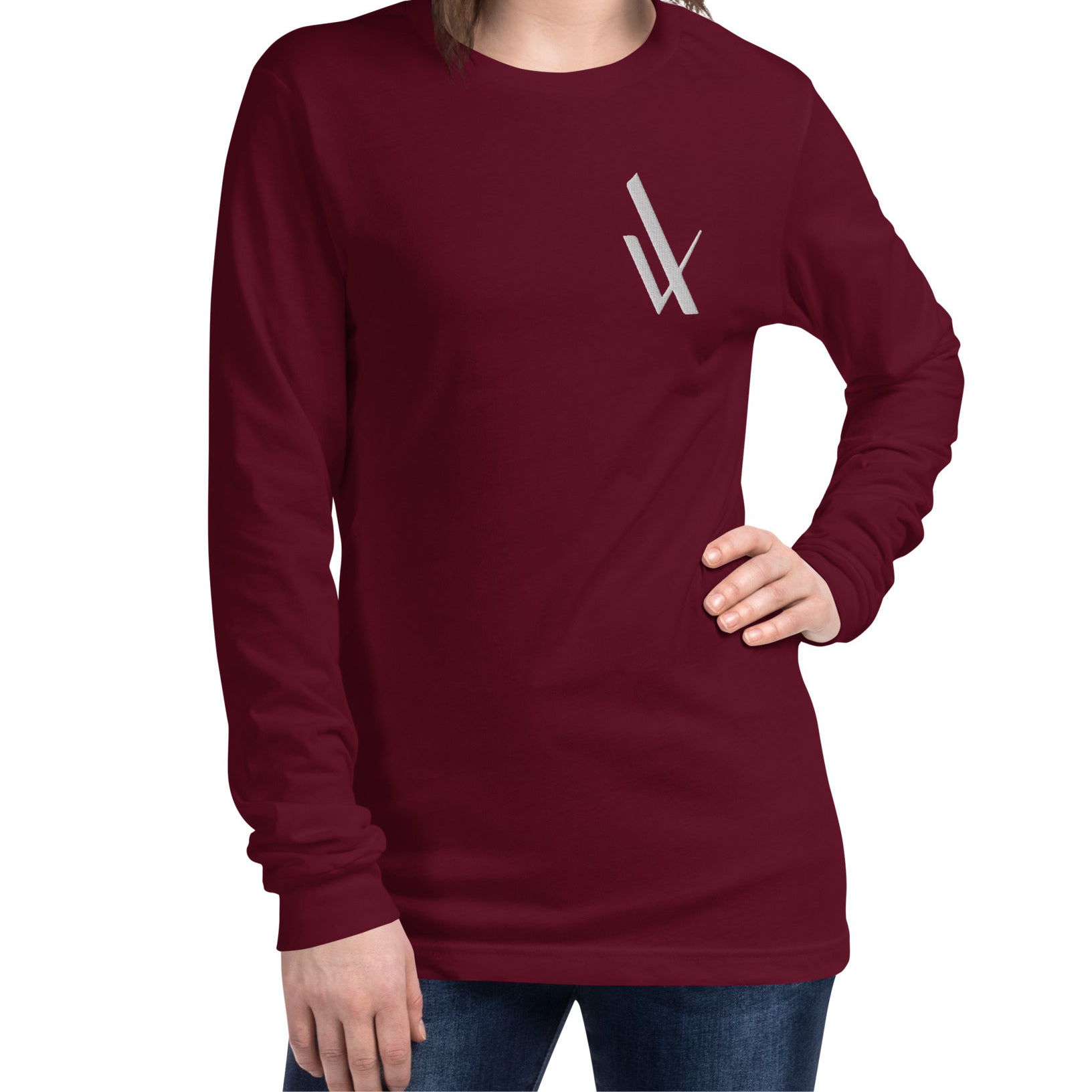 My Velveteen Habit-Casual and Versatile Long Sleeve Eco Cotton Tee