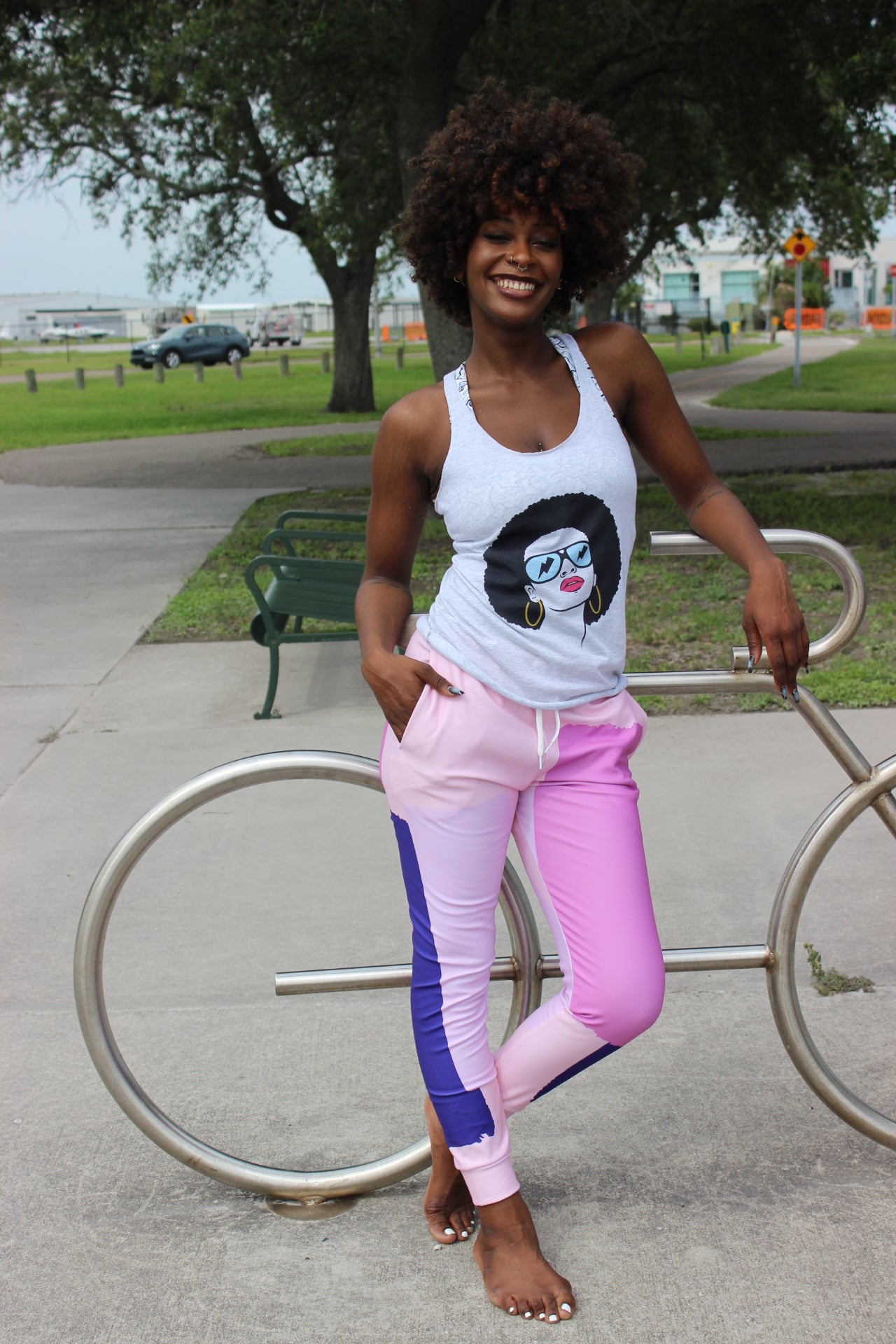 Unstoppable Soul- Lightweight Formfitting Racerback Tank