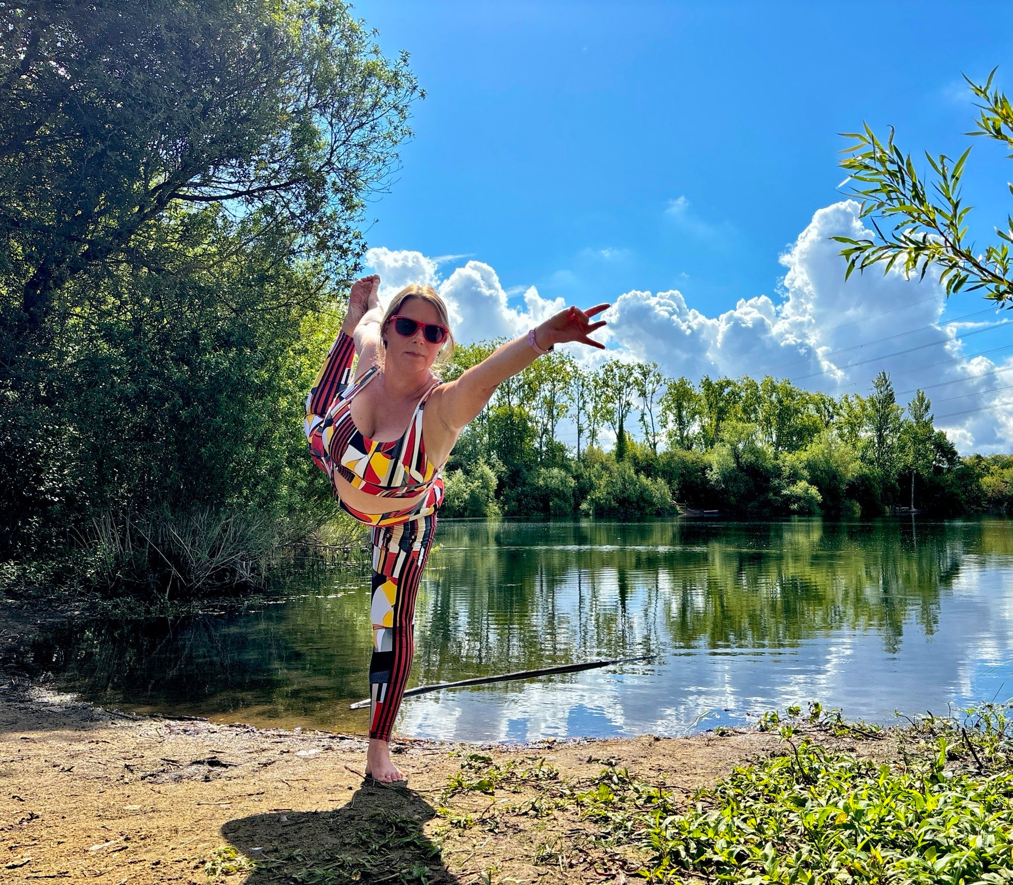 Dusk Drifter Eco friendly Leggings with Deep Side Pockets