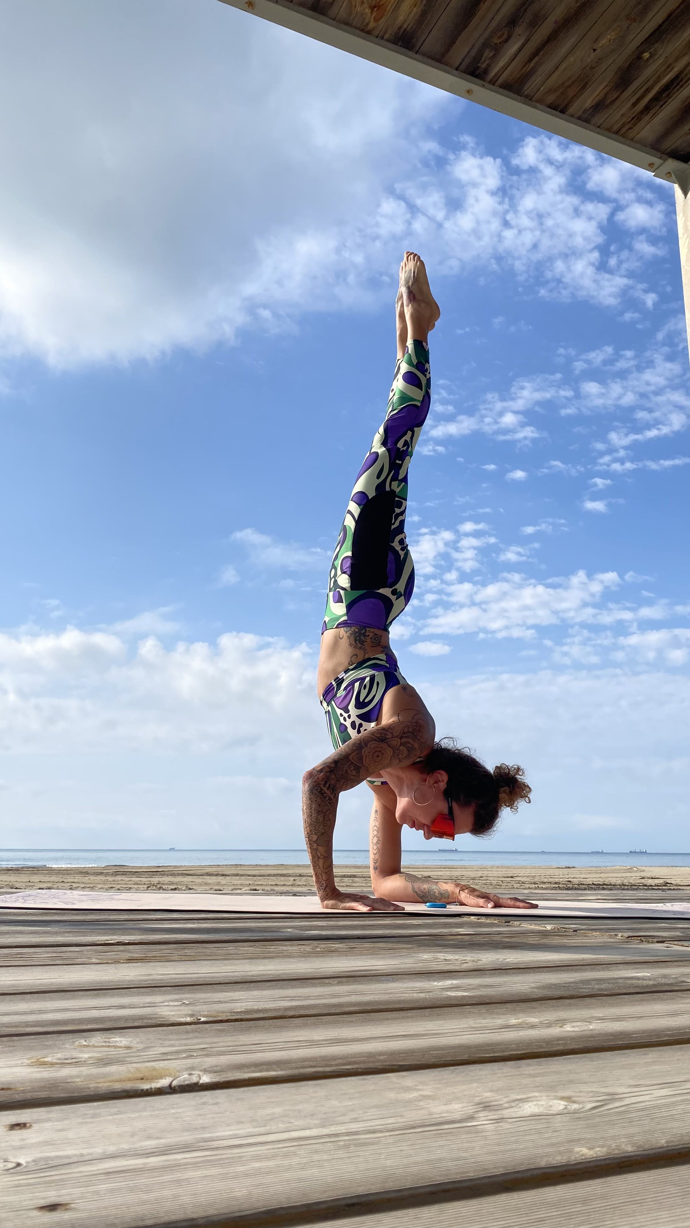 Purple Paisley Planets- Sustainably Supportive Longline Sports Bra