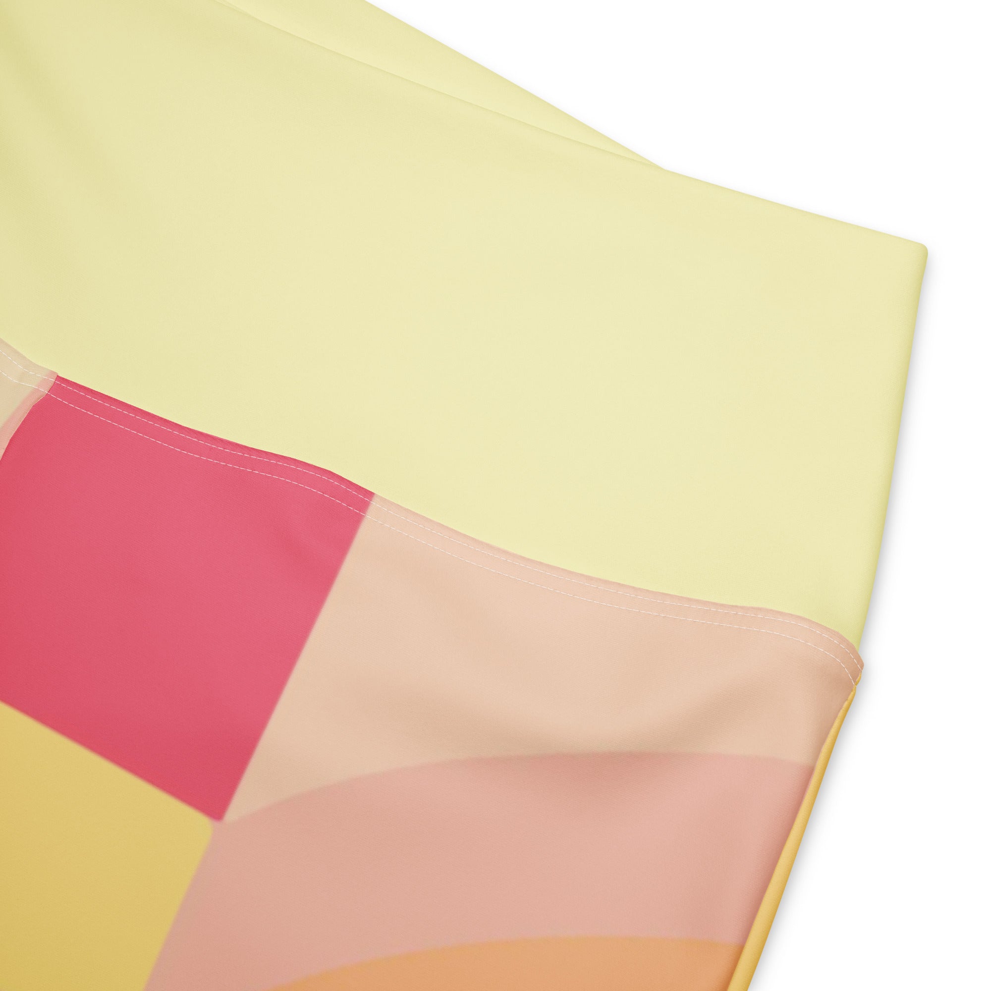 Sweet Sol Geometric Melon Yoga Flare leggings