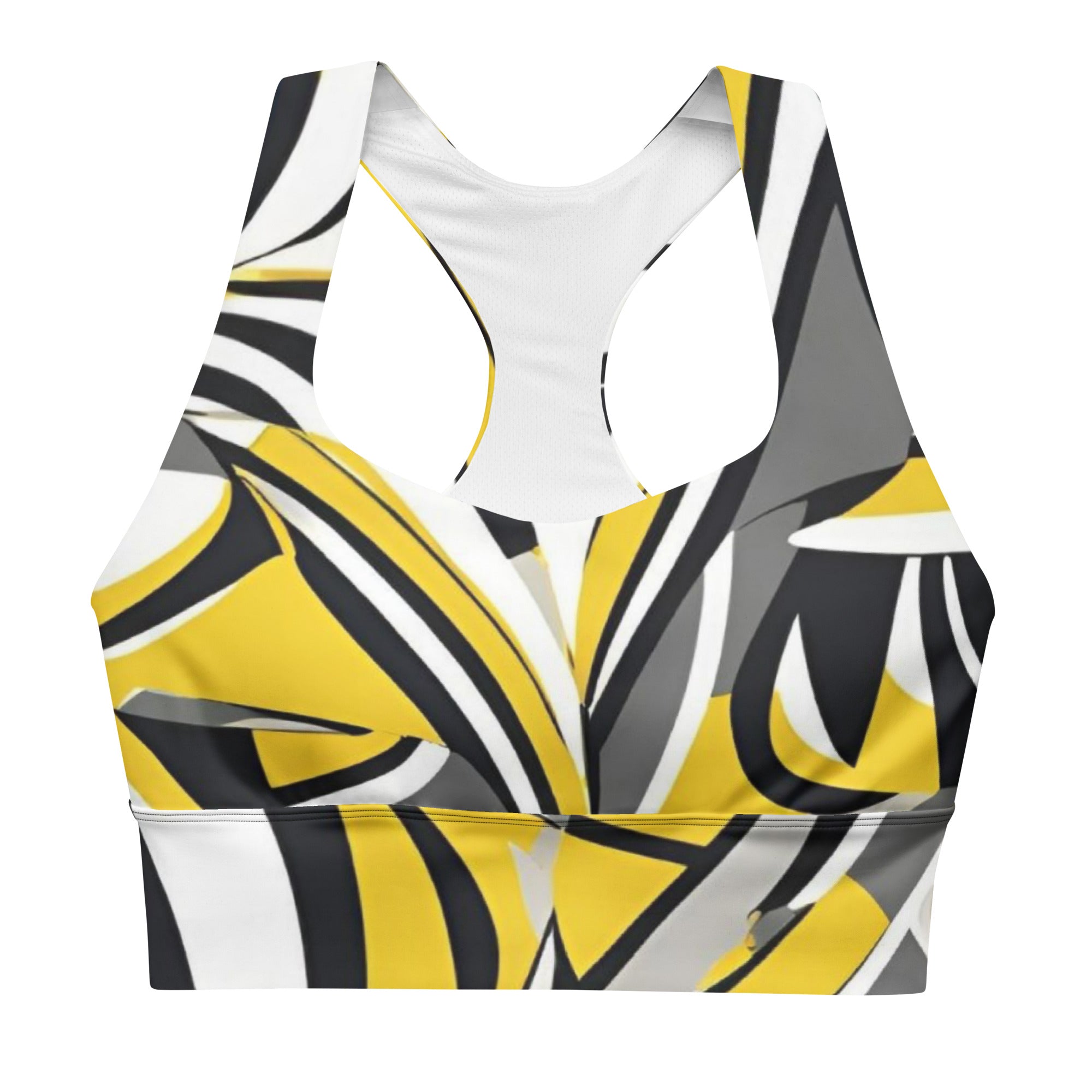 Sustainable Jazzy Lemon Drop Sports Bra – My Velveteen Habit